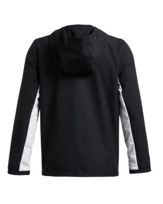 Under Armour B Rival Wvn Jacket Παιδική Ζακέτα Μαύρη
