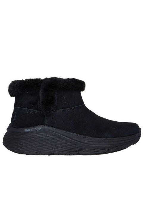 Skechers Max Cushion 2.0 Boot-Cozy Bliss Γυναικείο Μποτάκι Μαύρο