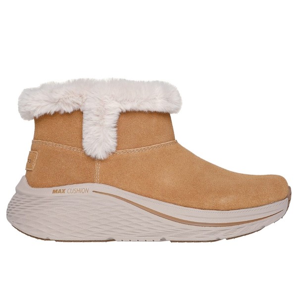 Skechers Max Cushion 2.0 Boot-Cozy Bliss Γυναικείο Μποτάκι Καφέ