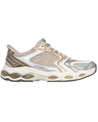 Skechers Slip Ins Gel Retro Pulse Γυναικείο Παπούτσι Μπεζ