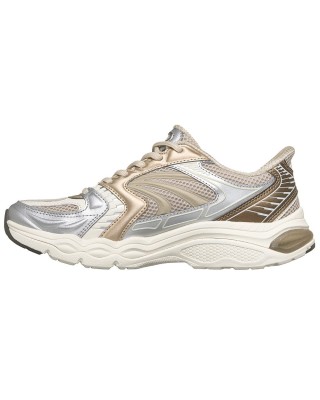 Skechers Slip Ins Gel Retro Pulse Γυναικείο Παπούτσι Μπεζ