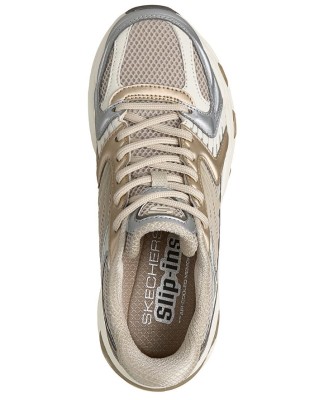 Skechers Slip Ins Gel Retro Pulse Γυναικείο Παπούτσι Μπεζ