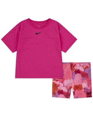 Nike Ks-Knit Short Set Παιδικό Καλοκαιρινό Σετ Nike Ks-Knit Short Set Παιδικό Καλοκαιρινό Σετ