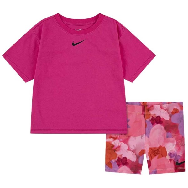 Nike Ks-Knit Short Set Παιδικό Καλοκαιρινό Σετ 