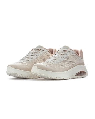 Skechers Uno Flex Spring On Air Γυναικείο Παπούτσι Μπεζ