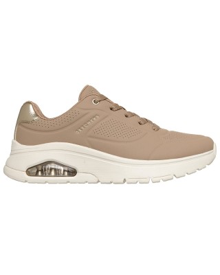 Skechers Uno Flex Echo Air Γυναικείο Παπούτσι Μπεζ