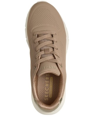 Skechers Uno Flex Echo Air Γυναικείο Παπούτσι Μπεζ