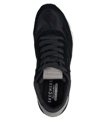 Skechers Uno Vintage Dayz Ανδρικό Παπούτσι Μαύρο Χαμηλό Προφίλ