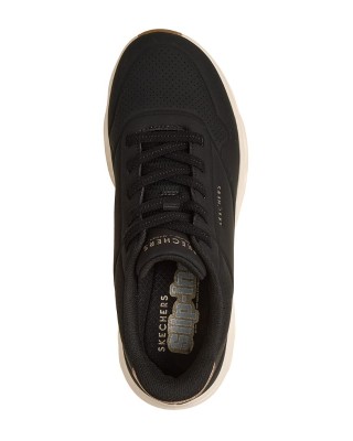 Skechers Slip Ins Uno Glide On Air Γυναικείο Παπούτσι Μαύρο