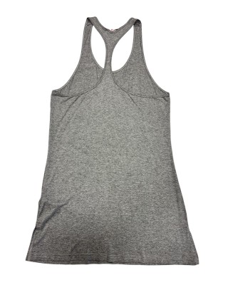 Dansport Γυναικείο Αμάνικο με Τύπωμα Γκρι