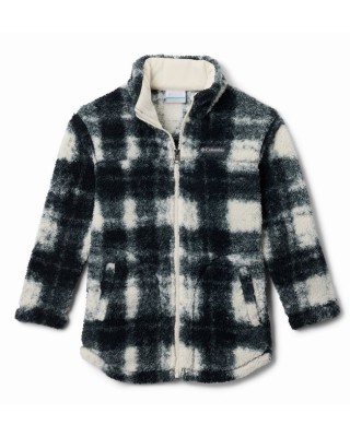 Columbia West Bend™ Printed Full Zip White Παιδική Ζακέτα