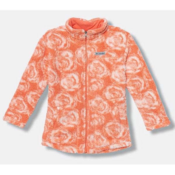 Columbia West Bend™ Printed Full Zip Orange Παιδική Ζακέτα