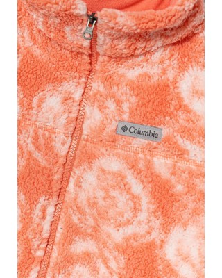 Columbia West Bend™ Printed Full Zip Orange Παιδική Ζακέτα