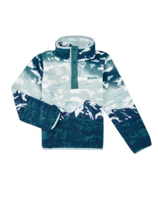 Columbia Helvetia™ II Printed Half Snap Fleece Blue Παιδική Μπλούζα
