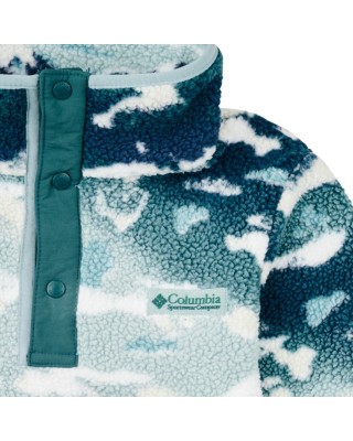 Columbia Helvetia™ II Printed Half Snap Fleece Blue Παιδική Μπλούζα