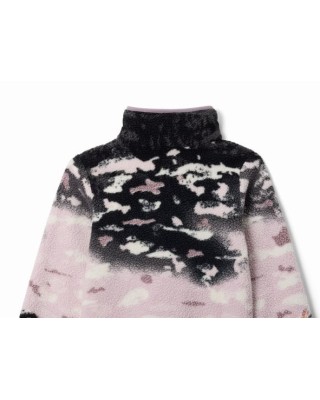 Columbia Helvetia™ II Printed Half Snap Fleece Purple Παιδική Μπλούζα