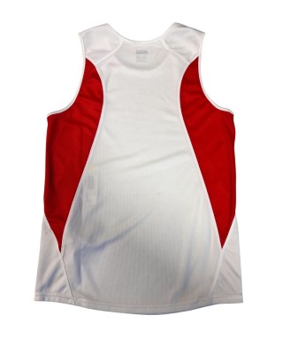 Nike Dri-FIT Team Singlet Αμάνικο Στιβικό Λευκό Κόκκινο