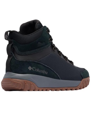 Columbia Burnsider™ Waterproof Black Ανδρικό Ορειβατικό Μποτάκι Μποτάκια