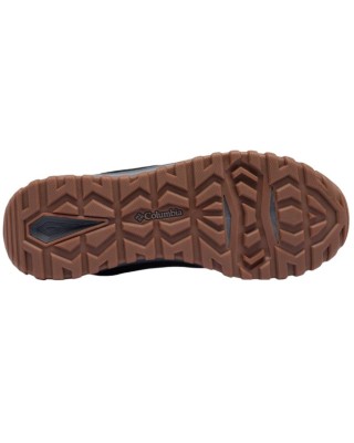 Columbia Burnsider™ Waterproof Black Ανδρικό Ορειβατικό Μποτάκι Μποτάκια