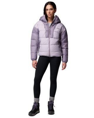 Columbia Pike Lake™ III Hooded Jacket Purple Γυναικείο Μπουφάν