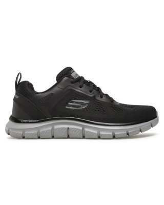 Skechers Track-Broader Μαυρο Γκρι Ανδρικό Παπούτσι