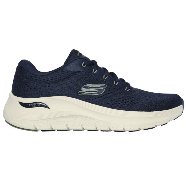 Skechers Arch Fit 2.0 Μπεζ Ανδρικό Παπούτσι Μπλε