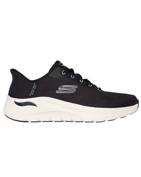 Skechers Slip-Ins Arch Fit Lestur Μαυρο Ανδρικά Παπούτσια