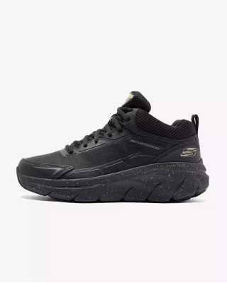 Skechers D'lux Walker Grailo Waterproof Μαύρο Ανδρικό Μποτάκι