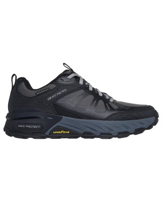 Skechers Max Protect Goodyear Outdoor Ανδρικό Ορειβατικό Μαυρο Γκρι