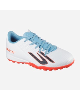 Skechers Skx2 Jr Td Tf Λευκό Παιδικό Ποδοσφαιρικό Παπούτσι Turf Ground (TF)