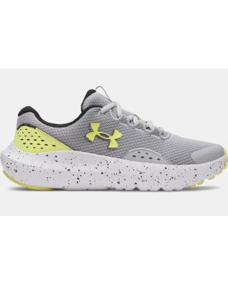 Under Armour Bgs Surge 4 B Παιδικό Παπούτσι Γκρι Under Armour Bgs Surge 4 B Παιδικό Παπούτσι Γκρι