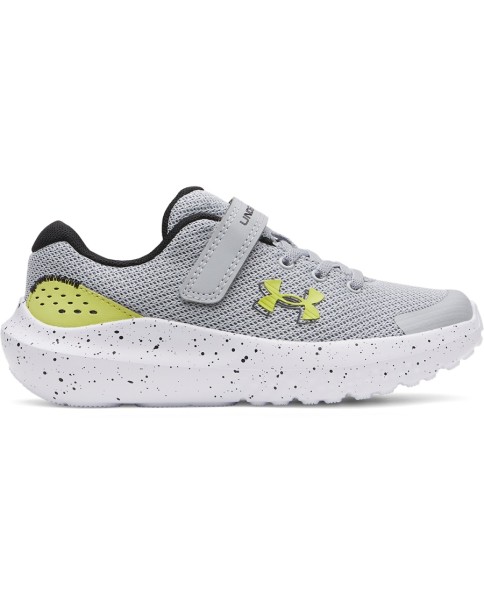 Under Armour Bps Surge 4 Ac B Παιδικό Παπούτσι Γκρι