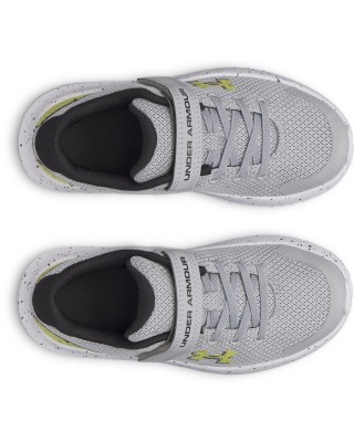 Under Armour Bps Surge 4 Ac B Παιδικό Παπούτσι Γκρι