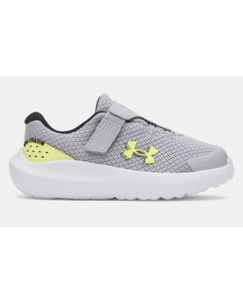 Under Armour Binf Surge 4 Ac B Βρεφικό Παπούτσι Γκρι Under Armour Binf Surge 4 Ac B Βρεφικό Παπούτσι Γκρι