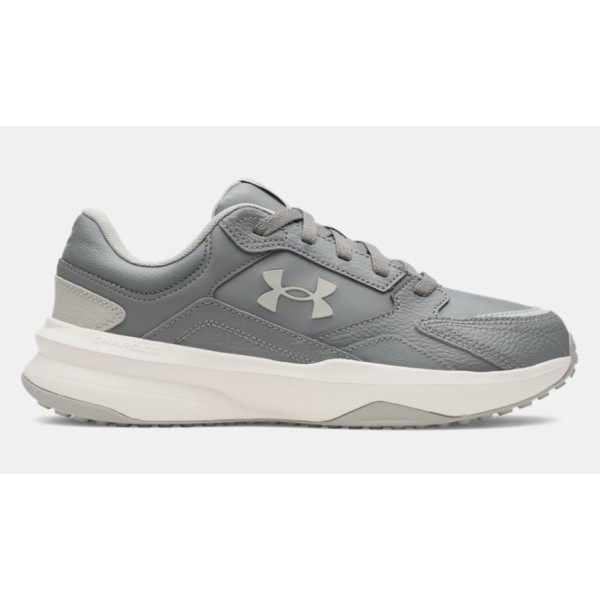 Under Armour Edge Lthr Ανδρικό Παπούτσι Γκρι