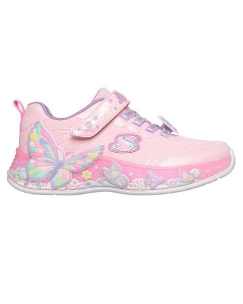 Skechers Lighted Butterfly Bliss Παιδικό Παπούτσι Με Φωτάκια Ροζ Skechers Lighted Butterfly Bliss Παιδικό Παπούτσι Με Φωτάκια Ροζ