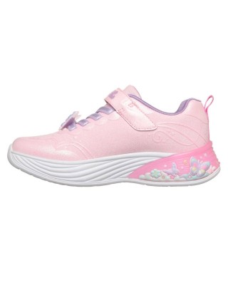 Skechers Lighted Butterfly Bliss Παιδικό Παπούτσι Με Φωτάκια Ροζ