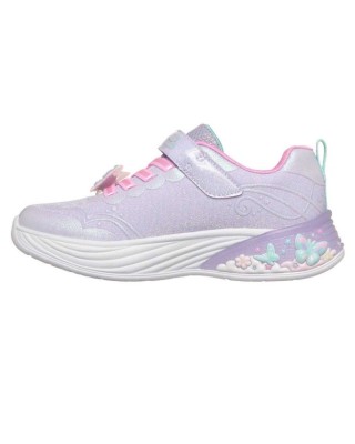Skechers Lighted Butterfly Bliss Παιδικό Παπούτσι Με Φωτάκια Μωβ