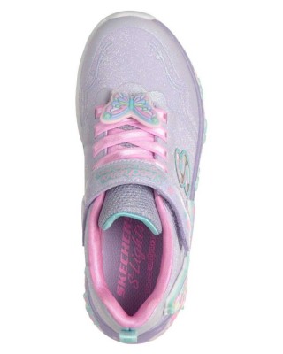 Skechers Lighted Butterfly Bliss Παιδικό Παπούτσι Με Φωτάκια Μωβ