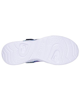 Skechers Lighted Hearts Boogie Love Μπλε Παιδικό Παπούτσι Με Φωτάκια