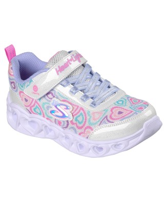 Skechers Lighted Hearts Boogie Love Λευκό Παιδικό Παπούτσι Με Φωτάκια