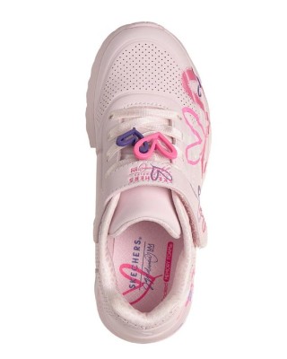 Skechers Uno Lite - Heart Status Παιδικό Παπούτσι Ροζ Skechers Uno Lite - Heart Status Παιδικό Παπούτσι Ροζ