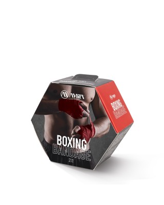 Amila Μπαντάζ Πυγμαχίας HandWrap 3m Κόκκινο