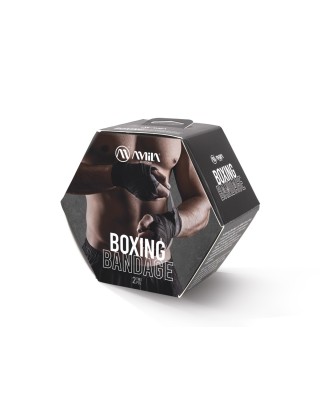Amila Μπαντάζ Πυγμαχίας HandWrap 4,5m Μαύρο