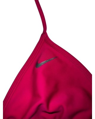 Nike Swimwear Top Γυναικείο Μαγιό Φουξ