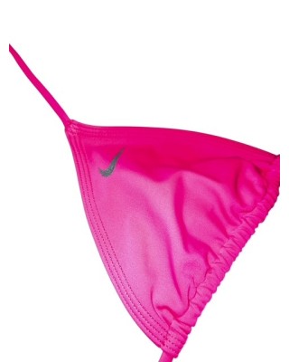 Nike Swimwear Top Γυναικείο Μαγιό Φουξ