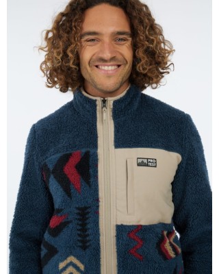 Protest Outdoor Full Zip Top Twilight Nany Ανδρική Ζακέτα Fleece