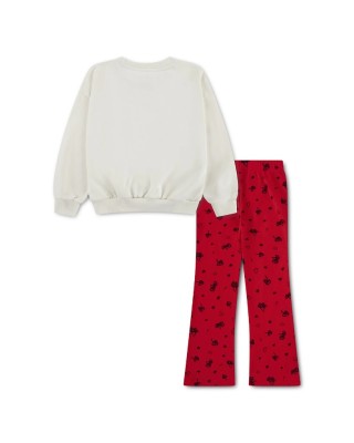 Nike Nkg Crew Legging Set Παιδικό Σετ Φόρμας Εκρού