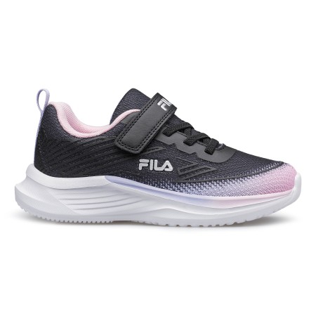 Fila Swype 2 Nanobionic Velcro Παιδικό Παπούτσι Μαύρο
