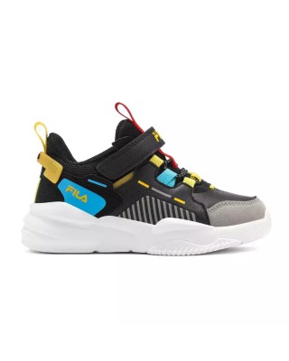 Fila Memory Dash 2 Velcro Παιδικά Παπούτσια Μαύρο 